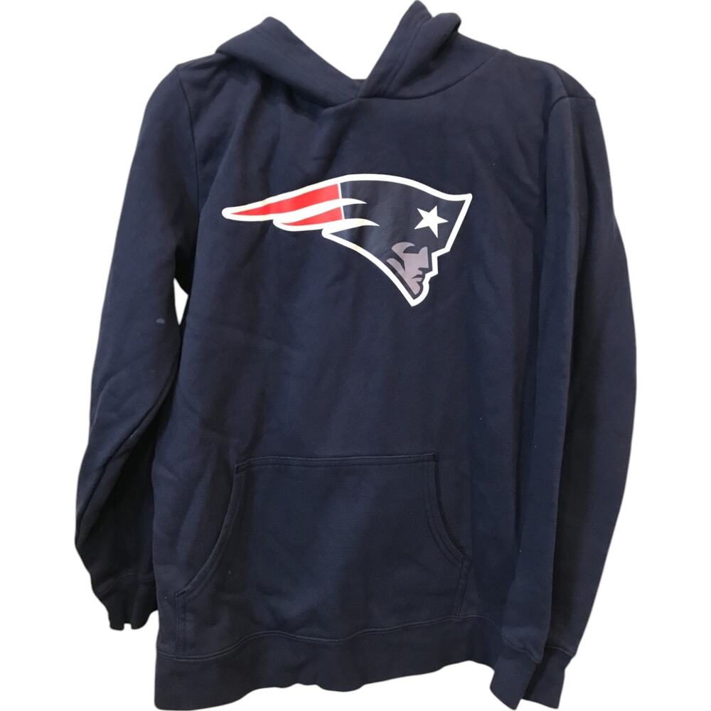Fanatics Michel 26 New England Patriots Hoodie Sweatshirt Youth XL Navy Pullover